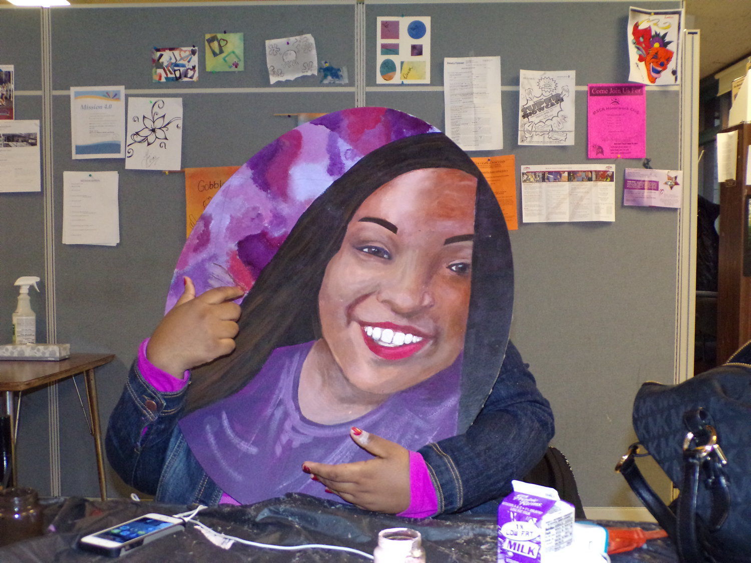 Student artist
